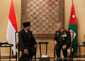 Prabowo Subianto Bertemu Raja Gaza, Bahas Situasi Gaza