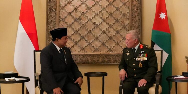 Prabowo Subianto Bertemu Raja Gaza, Bahas Situasi Gaza