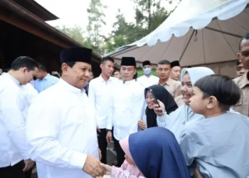 Prabowo Subianto Berkurban 145 Ekor Sapi di Hari Raya Idul Adha