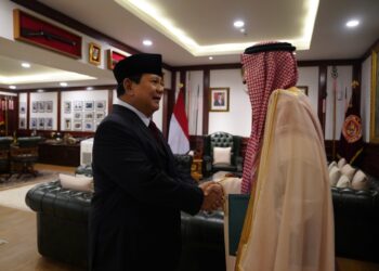 Terima Dubes Arab Saudi, Prabowo Bahas Penguatan Kerjasama Pertahanan