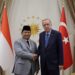 Temui Presiden Erdogan, Prabowo Bahas Kerja Sama Pertahanan RI dan Turki