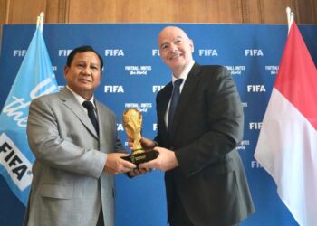 Bertemu Presiden FIFA, Prabowo Bahas Peningkatan Sepak Bola Indonesia