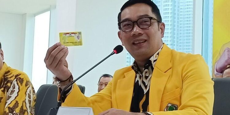 Golkar Optimistis Ridwan Kamil Menang di Pilgub Jabar