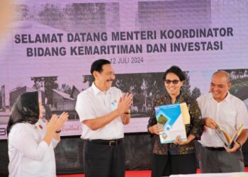Menko Luhut Optimis Pembangunan TSTH 2 Tingkatkan Pertanian Indonesia