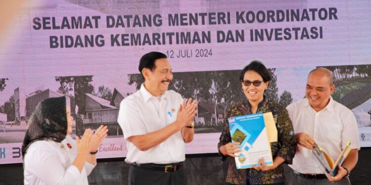 Menko Luhut Optimis Pembangunan TSTH 2 Tingkatkan Pertanian Indonesia