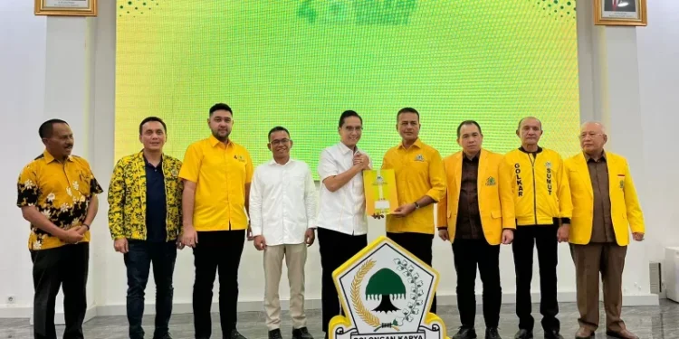 Partai Golkar Dukung Rico- Zaki di Pilkada Medan 2024