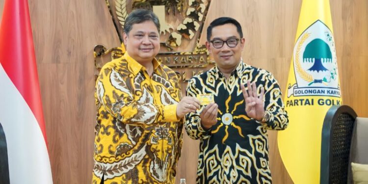 Ketum Golkar: Ridwan Kamil On The Way Pilkada Jakarta
