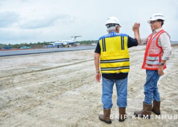 Uji Coba Landasan Pacu Bandara IKN Berjalan Mulus dan  Lancar