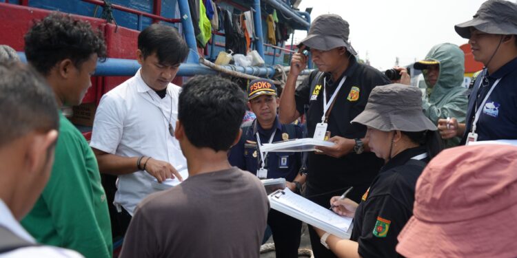 Pastikan Kondisi Kerja Layak, KKP Gelar Inspeksi Bersama Aspek Ketenagakerjaan pada Kapal Perikanan