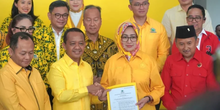 Partai Golkar Resmi Dukung Airin Rachmi Diany-Ade Sumardi di Pilgub Banten