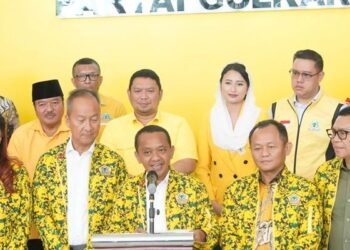 Bahlil Lahadalia Umumkan Pengurus Partai Golkar 2024-2029, M. Sarmuji jadi Sekjen