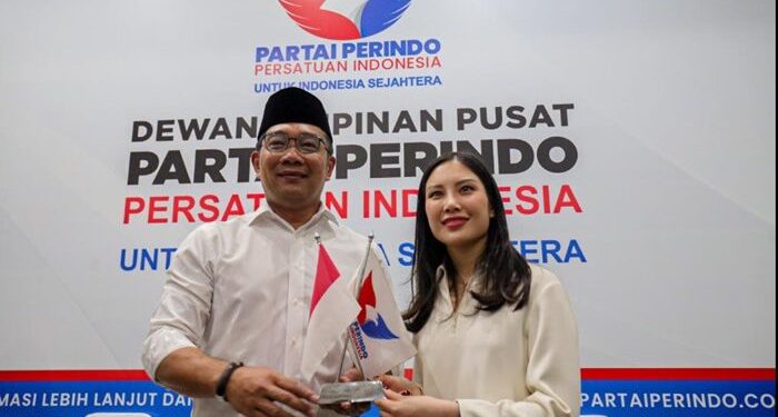 Partai Perindo Resmi Dukung Ridwan Kamil Maju Pilgub Jakarta