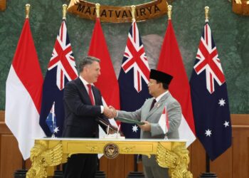RI dan Australia Teken Perjanjian Kerja Sama Pertahanan, Prabowo: Tonggak Bersejarah