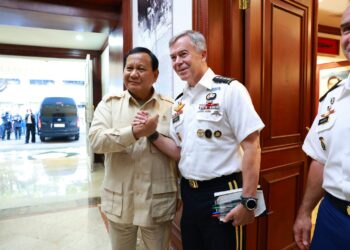 Terima Komandan Koopsus AS, Prabowo Bahas Penguatan Kemitraan Bidang Pertahanan