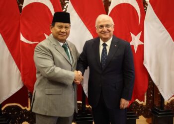 Bertemu Menhan Turki, Prabowo Bahas Industri Pertahanan dan Transfer Pengetahuan