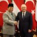 Bertemu Menhan Turki, Prabowo Bahas Industri Pertahanan dan Transfer Pengetahuan