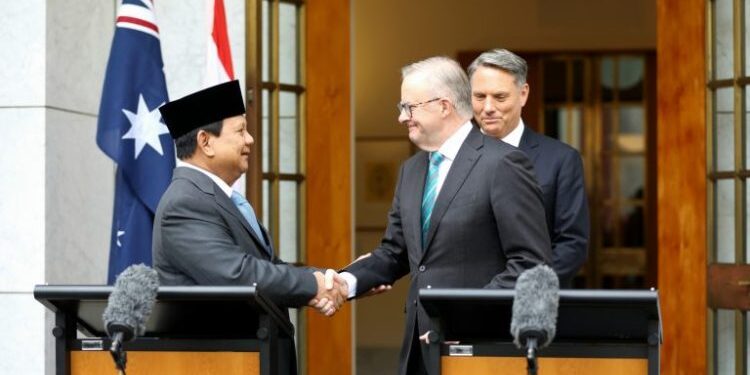 Prabowo Bertemu Perdana Menteri Australia, Bahas Kerjasama Pertahanan