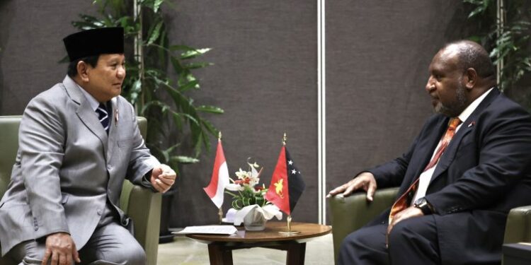 Penuhi Janji, Prabowo Kunjungi Papua Nugini Temui PM James Marape