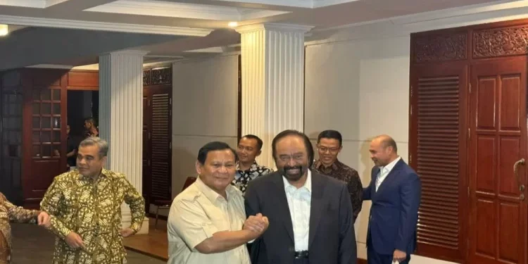 Usai Bertemu Prabowo, Surya Paloh Putuskan NasDem Gabung Koalisi Indonesia Maju