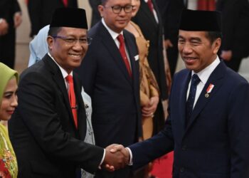 Presiden Jokowi Angkat Supratman Andi Agtas jadi Menkumham