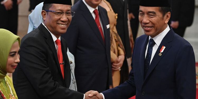 Presiden Jokowi Angkat Supratman Andi Agtas jadi Menkumham
