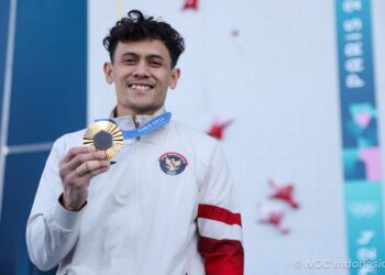 Veddriq Leonardo Atlet Panjat Tebing Persembahkan Medali Emas Pertama untuk Indonesia