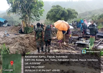 Banjir Bandang Kabupaten Dogiyai, 4 Warga Meninggal Dunia
