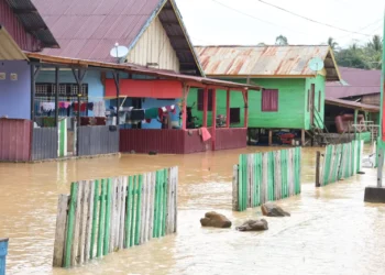 Dua Desa di Konawe Utara Masih Terendam Banjir