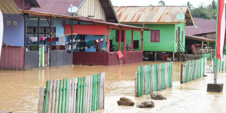 Dua Desa di Konawe Utara Masih Terendam Banjir