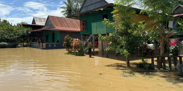 Banjir yang Genangi 10 Desa di Kabupaten Wajo Surut