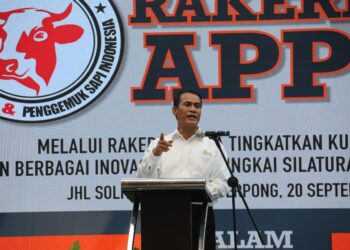 Mentan Amran Ajak Asosiasi Peternak Sapi Sukseskan Program Makan Bergizi Gratis