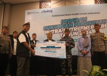 Bulog Dukung Pendidikan Putra Putri TNI/Polri melalui Program Bulog Peduli Pintar di NTB