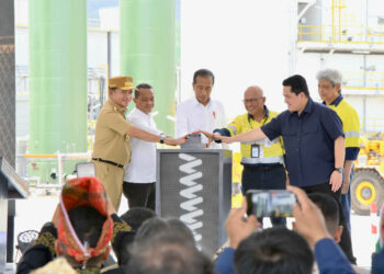 Jokowi Resmikan Smelter Tembaga dan Pemurnian Logam Mulia di Sumbawa Barat Senilai Rp21 Triliun