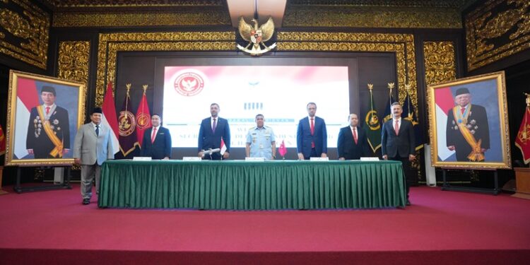 Kemenhan dan Republikorp Kerjasama Pengadaan Rudal