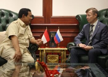 Terima Kunjungan Dubes Rusia, Prabowo Berharap Pererat Kerja Sama Pertahanan