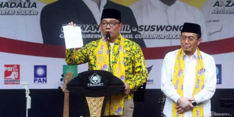 Ridwan Kamil-Suswono Ingin Politik ‘No Bully, No Money’ di Pilkada Jakarta