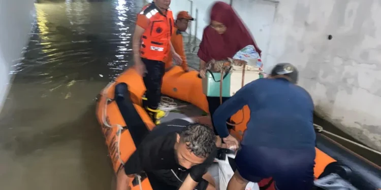 Kota Binjai Dilanda Banjir, 461 Rumah Warga Terendam