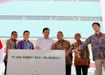 Menko Marves Resmikan Fasilitas Produksi Katoda LFP Hasil Kemitraan Investasi antara Konsorsium INA dan Changzhou Liyuan
