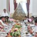 Gelar Jamuan Santap Siang, Presiden Jokowi Jokowi Pamit dengan Kabinet Indonesia Maju