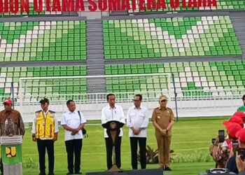 Pembangunan Stadion Utama Sumatera Utara Habiskan Anggaran Rp587 Miliar