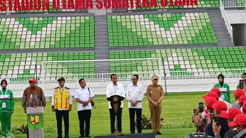 Pembangunan Stadion Utama Sumatera Utara Habiskan Anggaran Rp587 Miliar