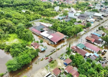 Sungai Barito Meluap, BNPB: Enam Kecamatan di Kabupaten Murung Raya Terendam Banjir