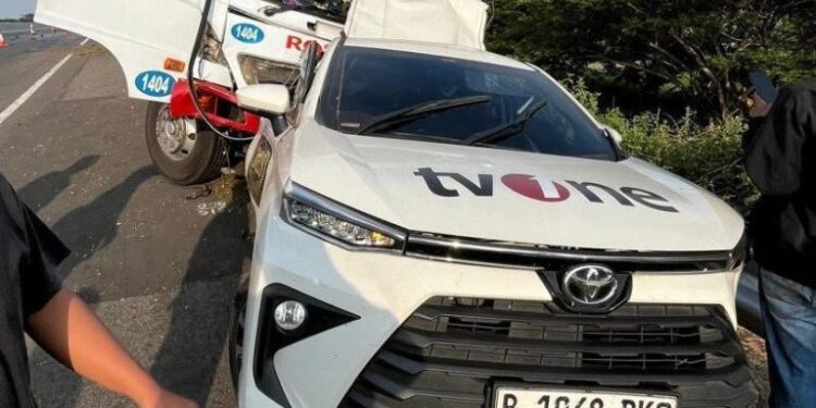 Kecelakaan Mobil TV One di Tol Pemalang, 3 Orang Meninggal