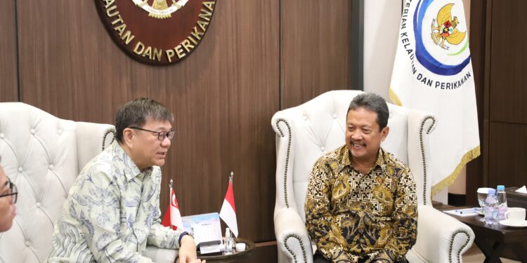 KKP Perkuat Kerja Sama Ekonomi Biru dengan Singapura