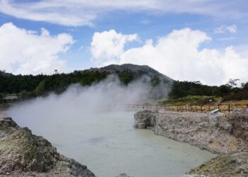 Gunung Dieng Naik Status jadi Waspada