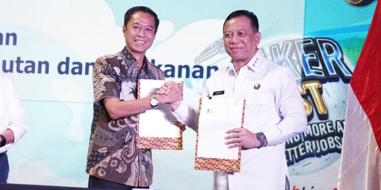 KKP – Kemnaker Sepakati Kerja Sama Perlindungan Pekerja Kapal Perikanan