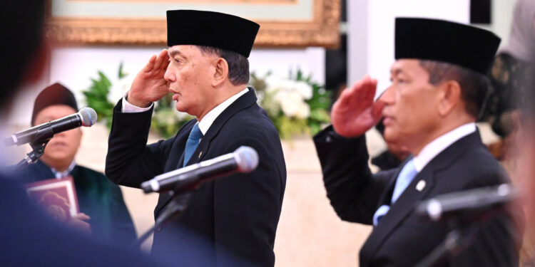 Prabowo Tunjuk Menhan Sjafrie sebagai Ketua Harian Dewan Pertahanan Nasional