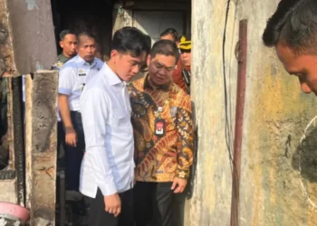Tinjau Lokasi Kebakaran di Kemayoran Jakarta, Gibran Minta Investigasi Mendalam