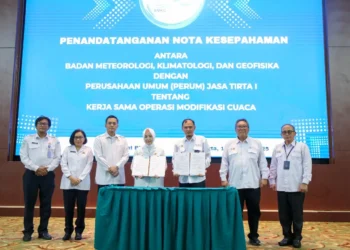 BMKG Gandeng Perum Jasa Tirta I Laksanakan Operasi Modifikasi Cuaca untuk Ketahanan Air dan Mitigasi Perubahan Iklim
