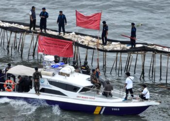 KKP Hentikan Kegiatan Pemagaran Laut Tanpa Izin di Tangerang